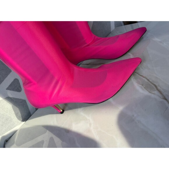H&M Pink Heeled Boots - Picture 2 of 11